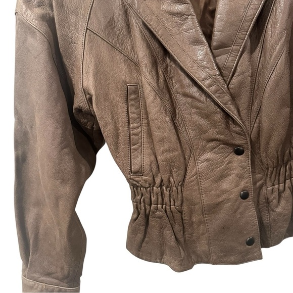 American Leather Vintage Women’s Medium Genuine Leather Jacket - Picture 8 of 13